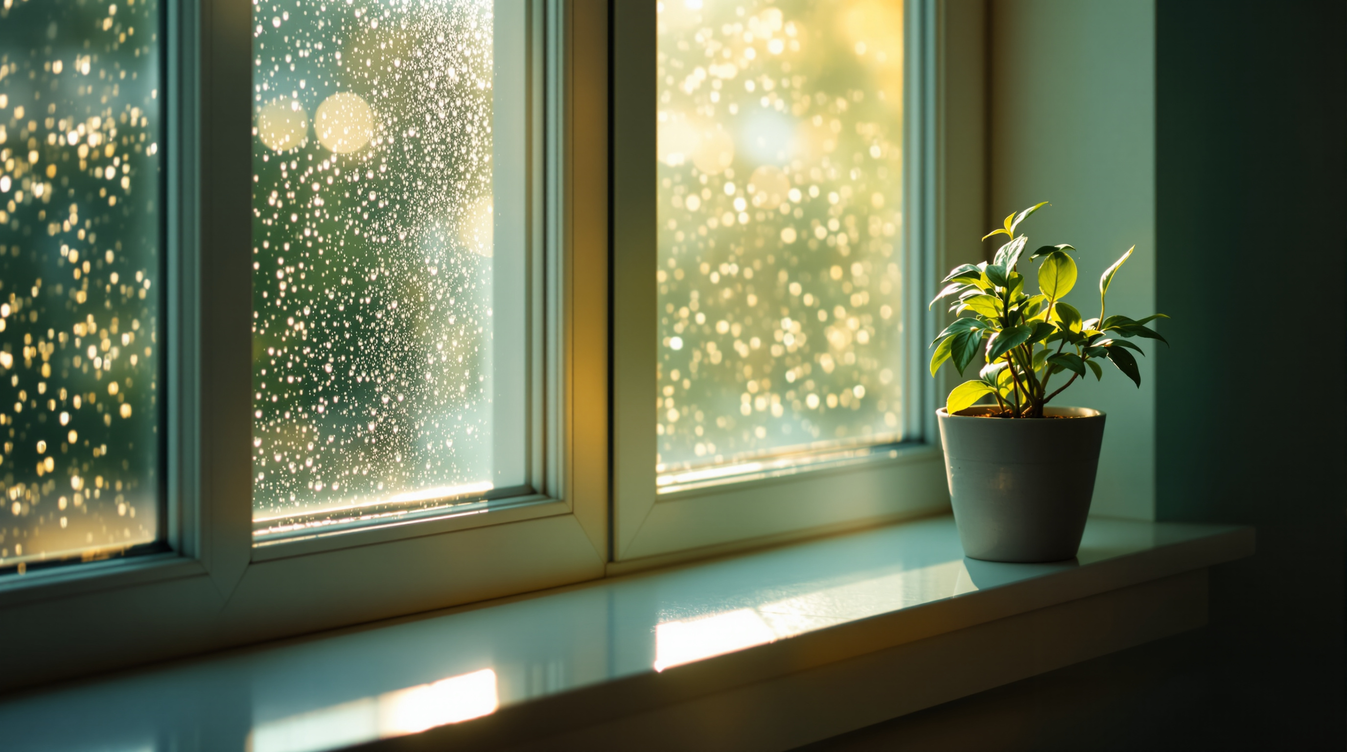 Morning light through a window, a quiet sense of hope returning